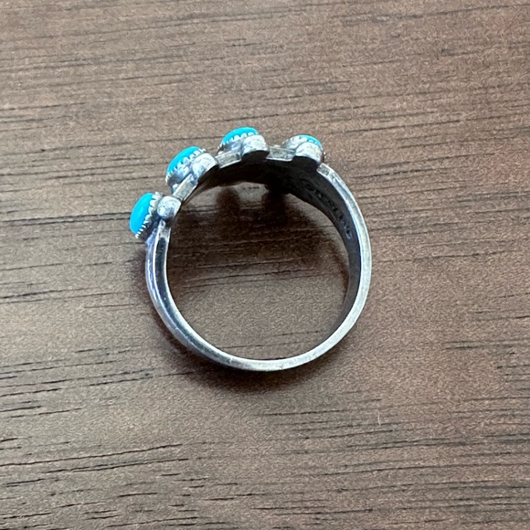 Zuni Turquoise Ring - Picture 5 of 5